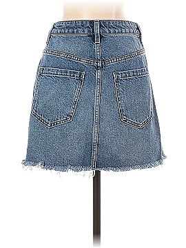 We the Free Denim Skirt (view 2)