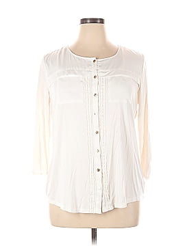 Anne Klein 3/4 Sleeve Blouse (view 1)