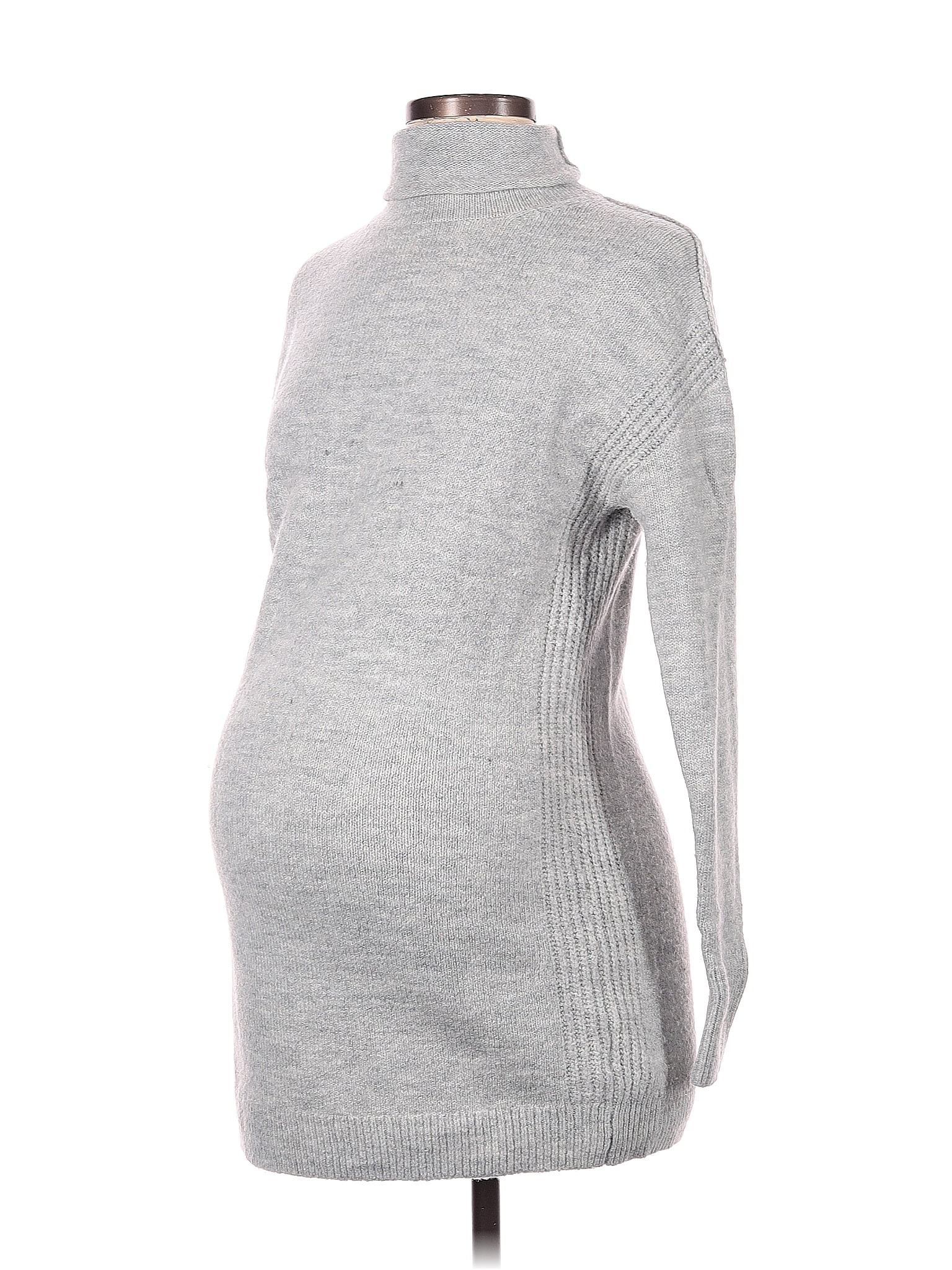 Gap - Maternity Marled Gray Turtleneck Sweater Size XS (Maternity) - 60% off