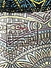 Sexy Basics Paisley Graphic Blue Active Pants Size XS - XL - photo 3