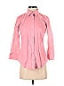 Lady Hathaway Pink 3/4 Sleeve Button-Down Shirt Size S - photo 1