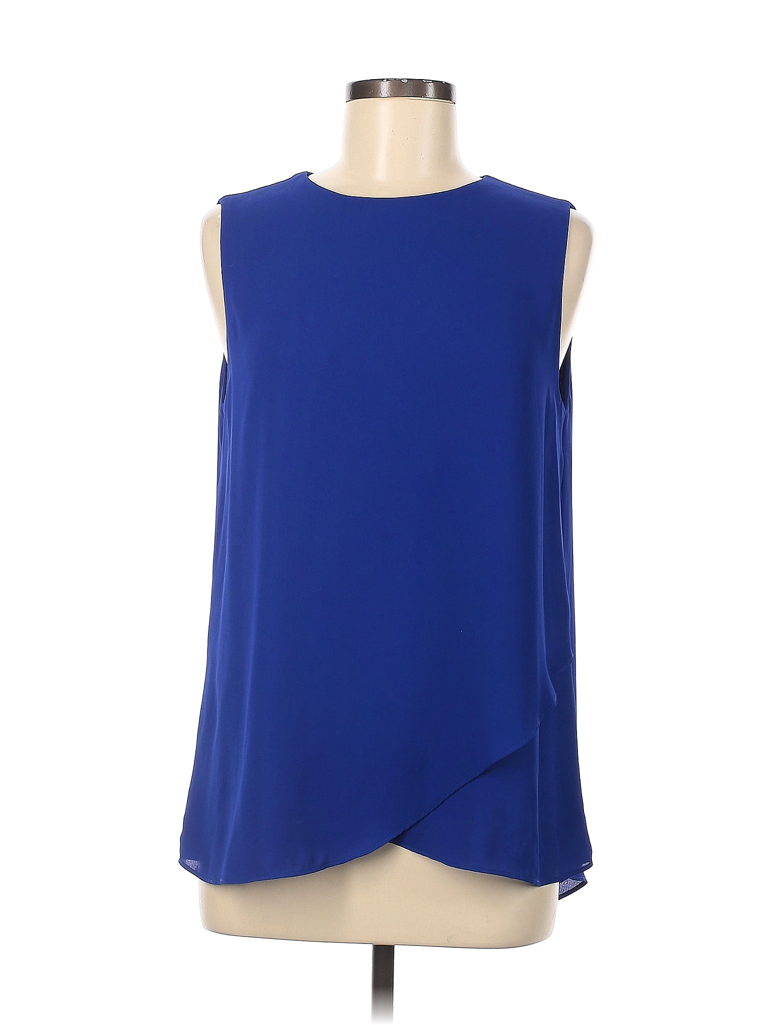 Joseph Ribkoff Satin Wrap Blouse Pacific Blue 4273
