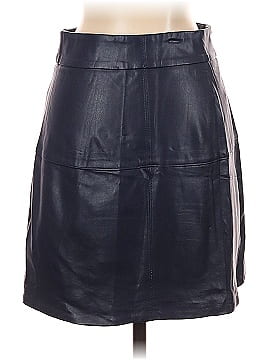 Finders Faux Leather Skirt (view 2)