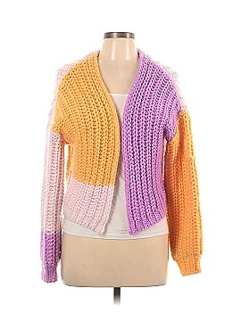 2 Wild Fable BUNDLE Ruched Front Sweater & Mauve cropped cardigan