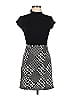 Xtraordinary Houndstooth Argyle Checkered-gingham Grid Tweed Chevron-herringbone Graphic Black Casual Dress Size M - photo 1