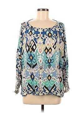 Perfectly Priscilla Long Sleeve Blouse (view 1)