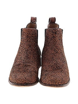 Madewell The Ainsley Chelsea Boot in Spotted Calf Hair (view 2)
