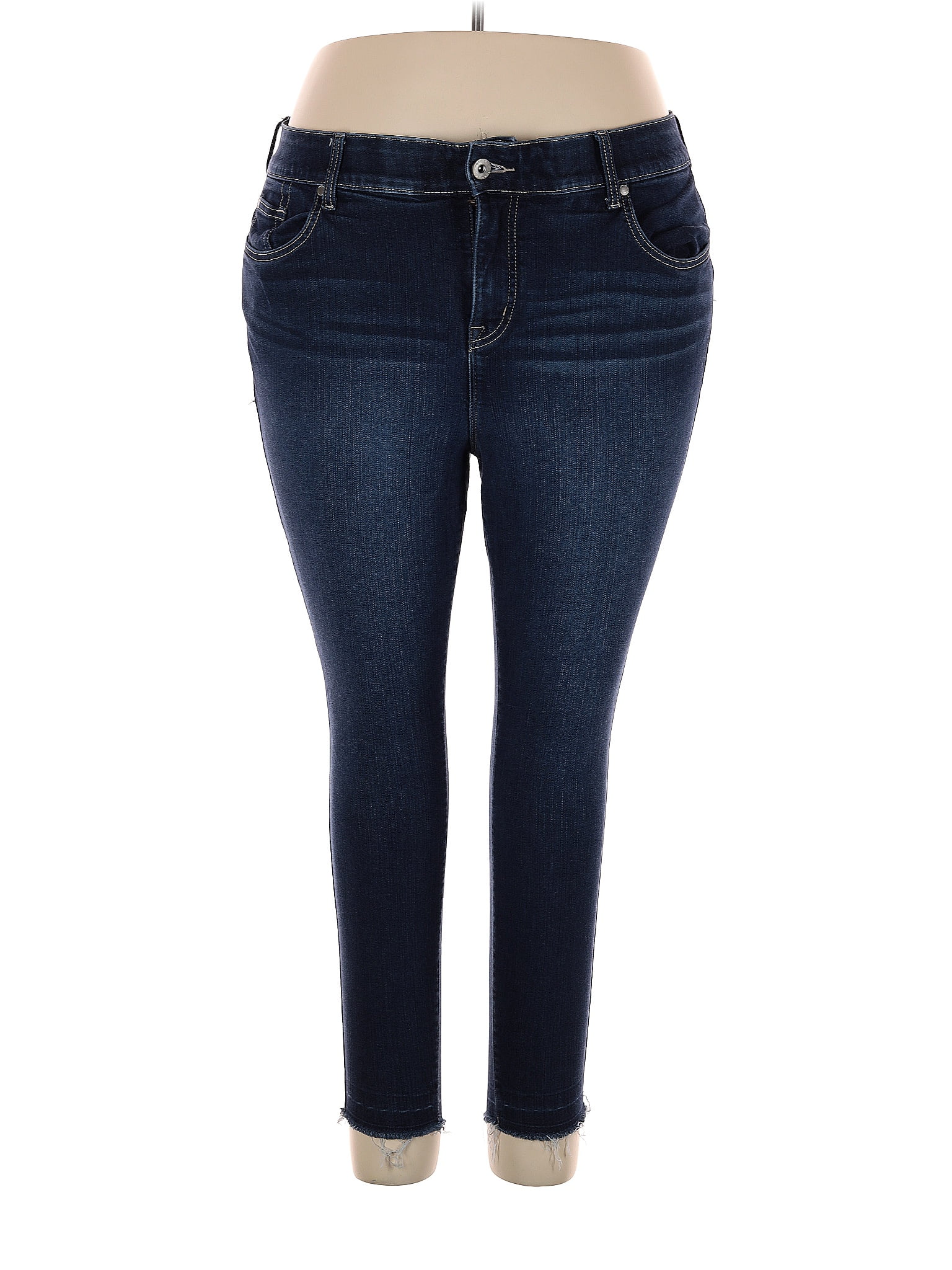 Torrid Solid Blue Jeggings Size 22 (Plus) - 61% off