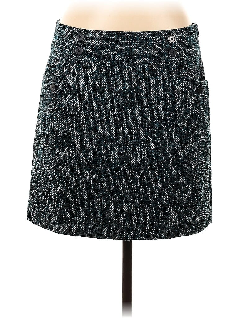 Pre-owned Ann Taylor Factory Formal Skirt In Blue