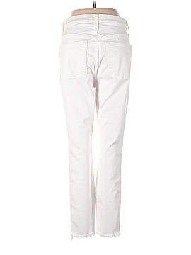 Madewell 10" High-Rise Skinny Crop Jeans: Button-Front Edition (view 2)