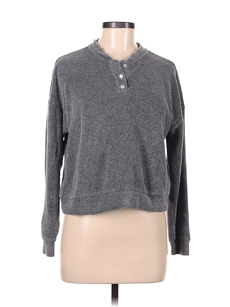 DONNI Gray Sweatshirt Size M - photo 1
