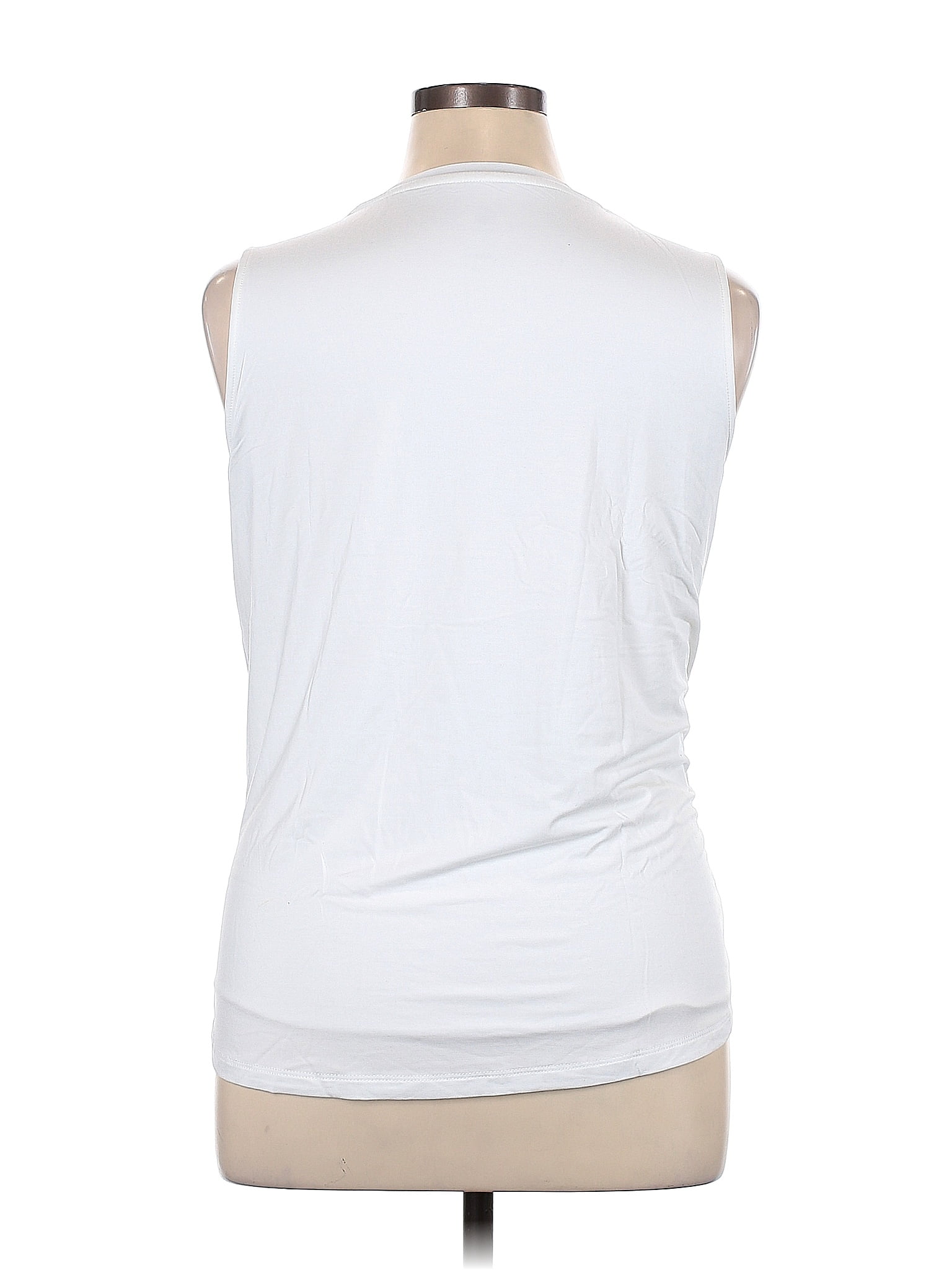 Kindred Bravely Solid White Active Tank Size XL (Maternity) - 54% off