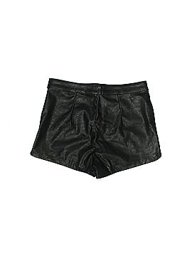 Divided by H&M Faux Leather Shorts (view 2)