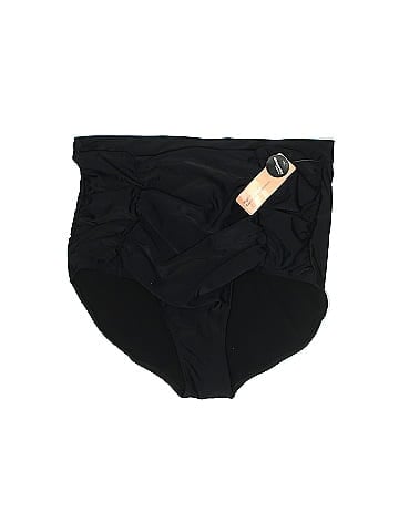 Shapermint Solid Black Swimsuit Bottoms Size 4X (Plus) - 60% off