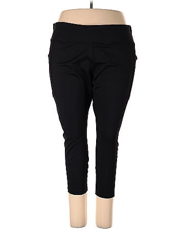 Avia Black Active Pants Size 3X (Plus) - 26% off