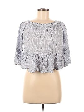 American Eagle Outfitters 3/4 Sleeve Blouse (view 1)