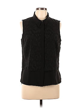 Calvin Klein Short Sleeve Blouse (view 1)