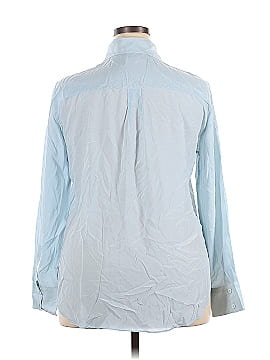 Zara Long Sleeve Silk Top (view 2)