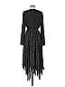 MICHAEL Michael Kors Polka Dots Black Casual Dress Size M - photo 2