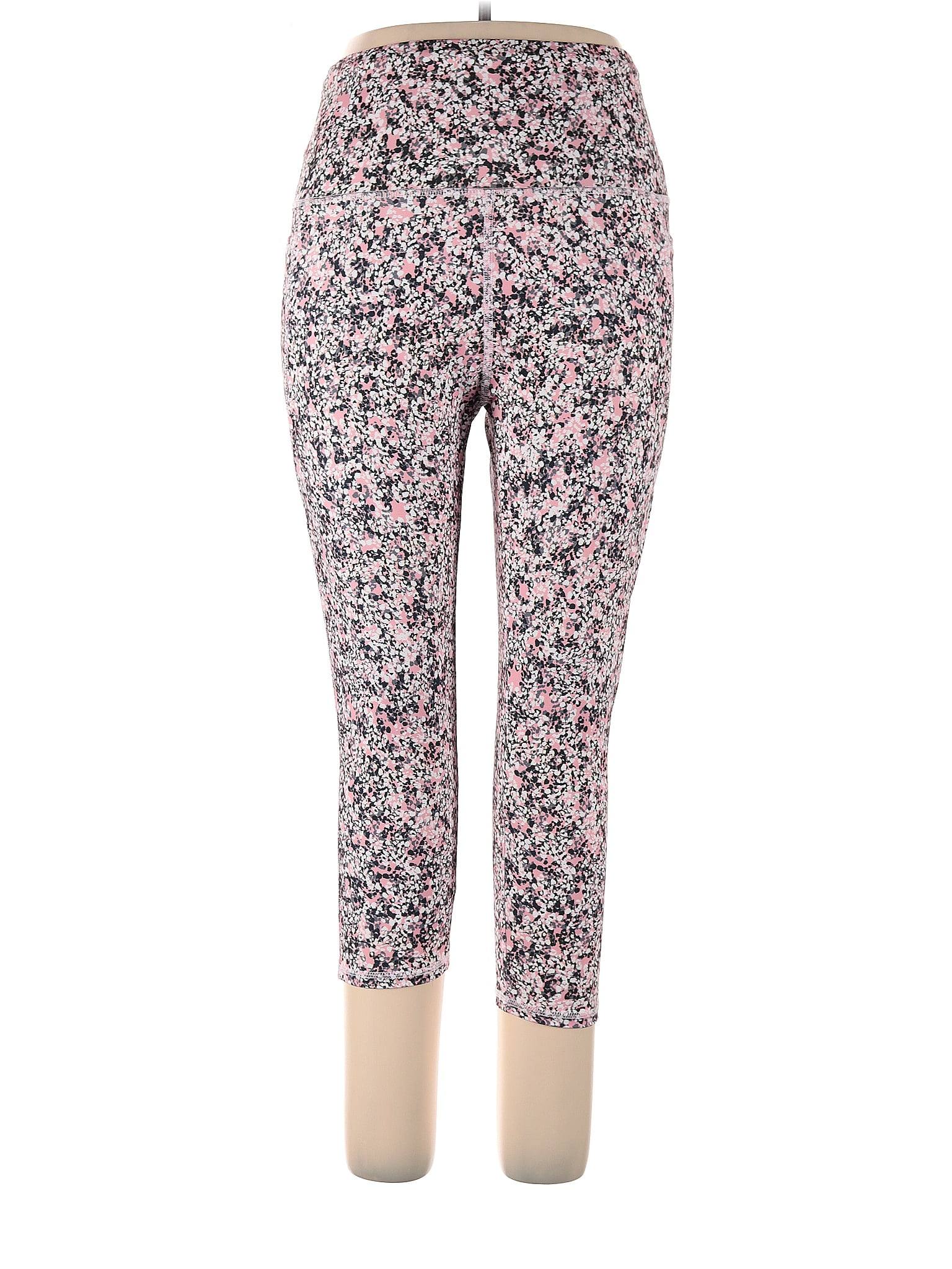 Danskin Multi Color Pink Active Pants Size L - 62% off