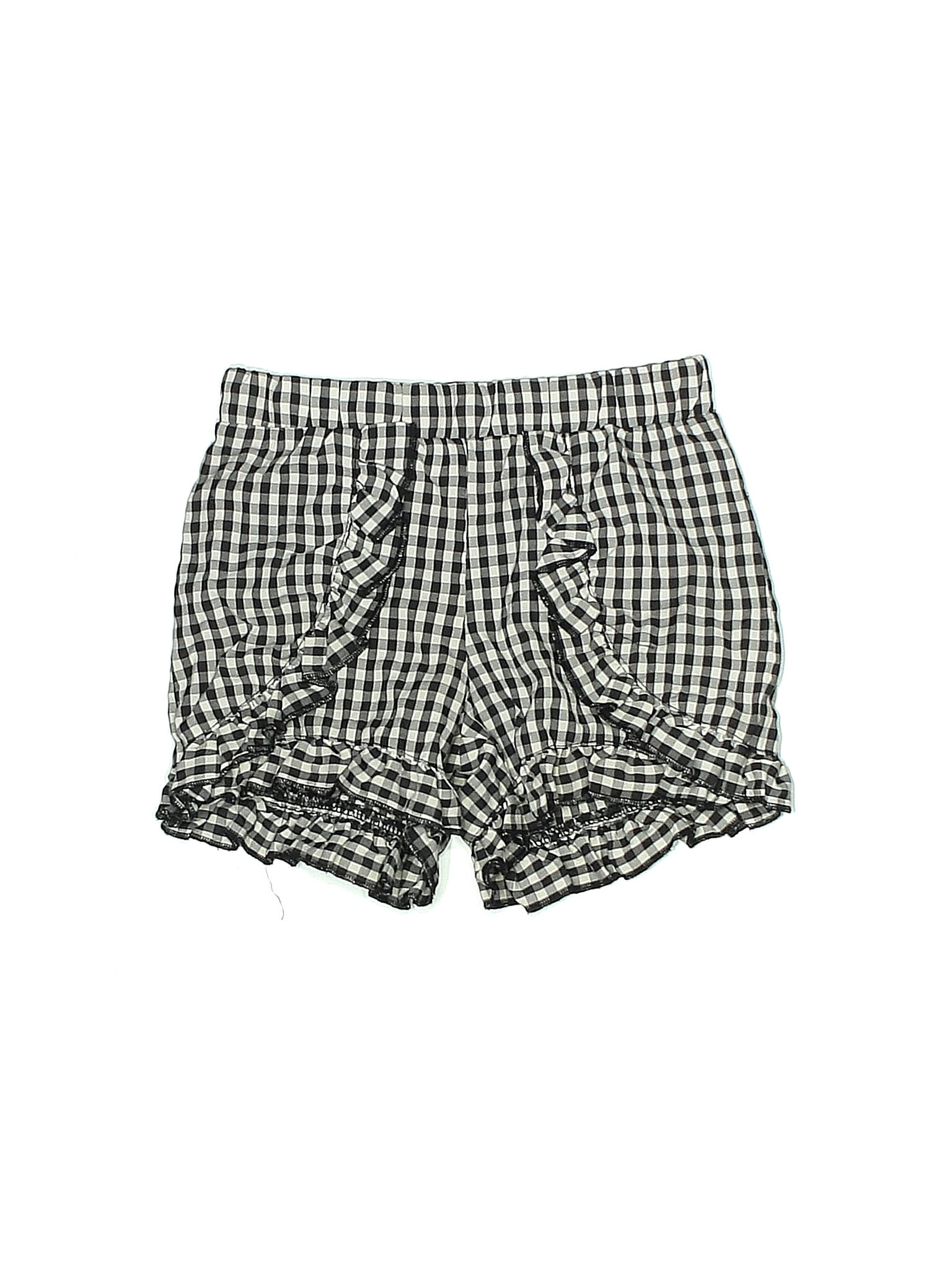 Hannah Banana Checkered-gingham Black Shorts Size 4T - 61% off | ThredUp