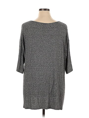 Pure Jill Marled V-Neck Sweater Tunic