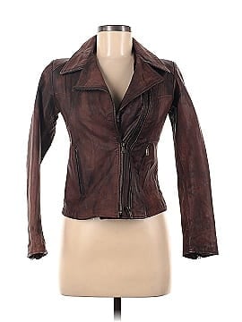 Vera Pelle Faux Leather Jacket (view 1)