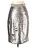 Banana Republic 100% Polyester Silver Formal Skirt Size 00 (petite) - photo 1