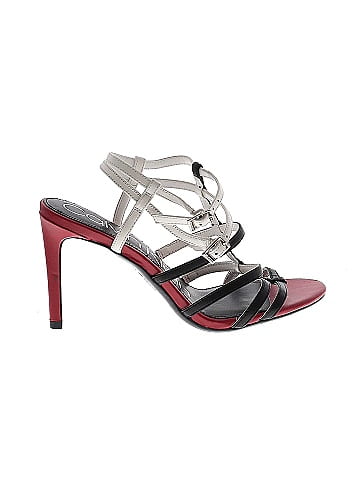 Calvin klein discount sandals red