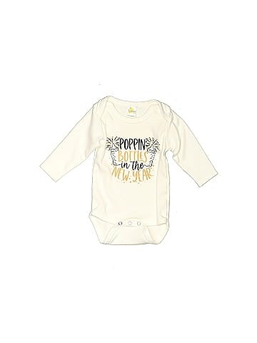 Laughing Giraffe Long Sleeve Onesie (view 1)
