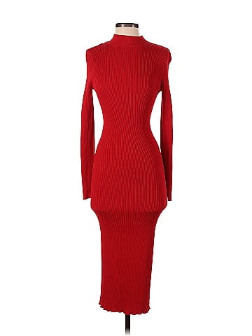 Gabrielle union new york hot sale and company red dress