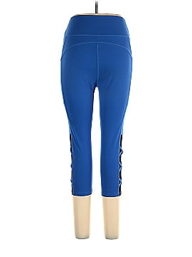 Pop Fit Solid Black Leggings Size XL - 60% off