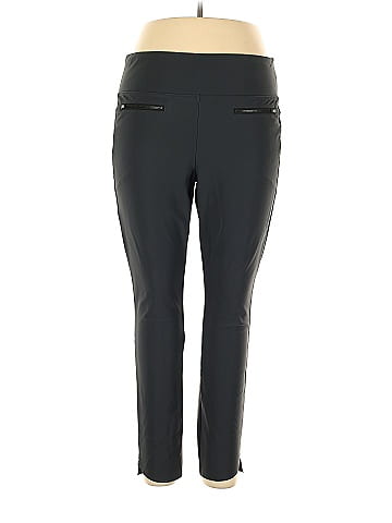 Athleta Solid Black Casual Pants Size 8 (Tall) - 60% off