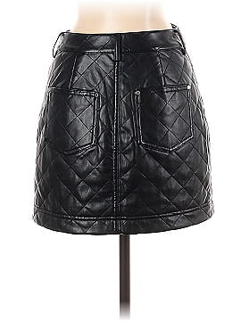 Cami NYC Faux Leather Skirt (view 2)