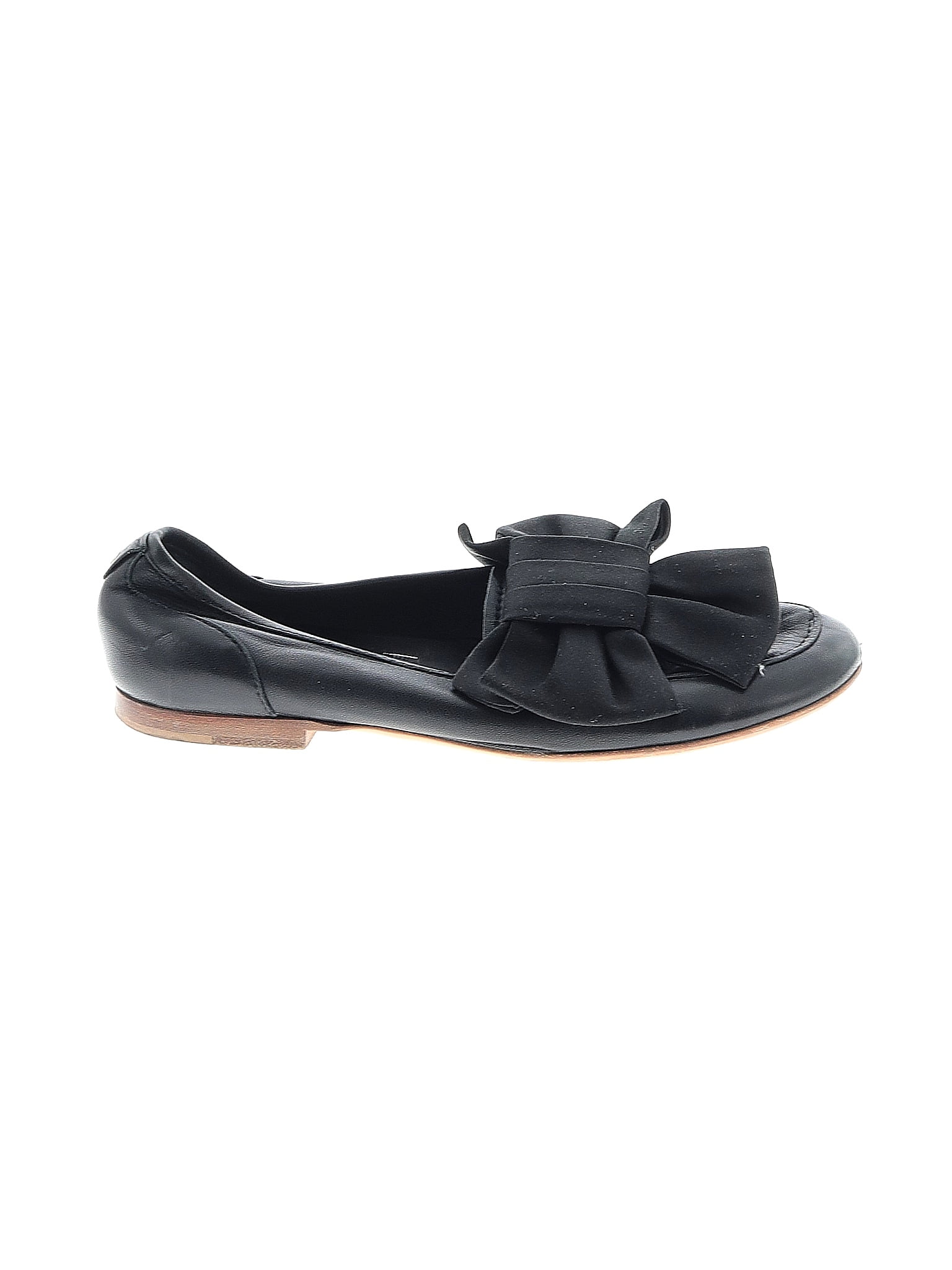 AGL Solid Black Flats Size 36.5 IT 80 off ThredUp