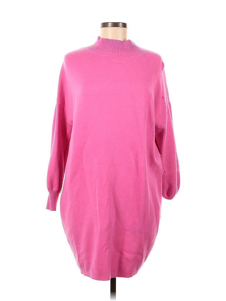 Fate Pink Casual Dress Size M - photo 1