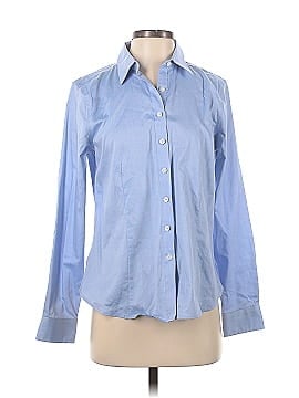 Ellen Tracy Long Sleeve Button-Down Shirt (view 1)