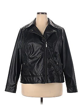 Joules Faux Leather Jacket (view 1)