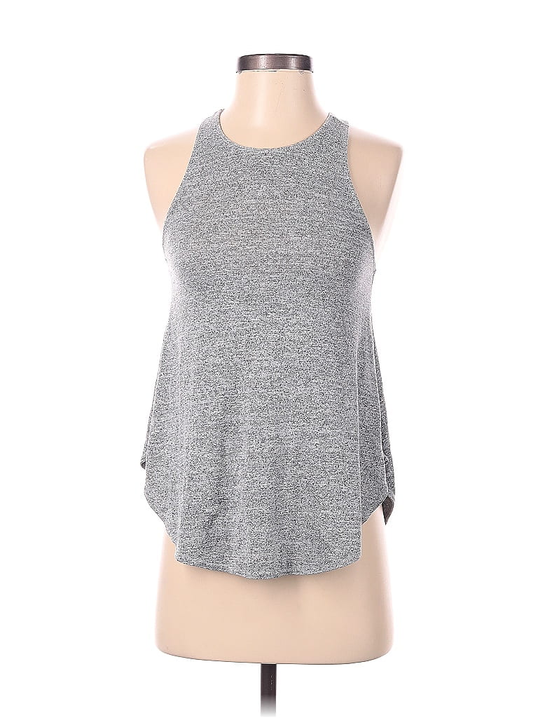 Pre-owned Wilfred Free Tank Top Gray Halter Neckline Tops