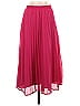 A New Day 100% Polyester Solid Pink Casual Skirt Size S - photo 1