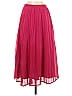 A New Day 100% Polyester Solid Pink Casual Skirt Size S - photo 2