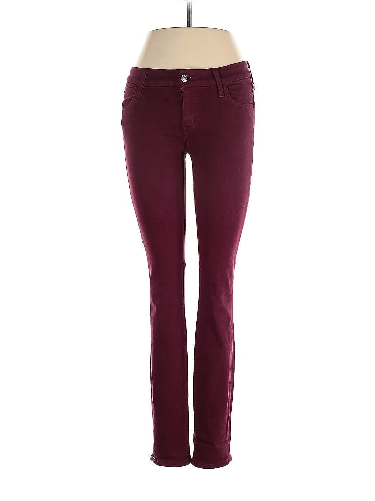 Koral Burgundy Jeggings Size 26 waist - photo 1