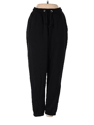 Missguided Petite basic sweatpants in black