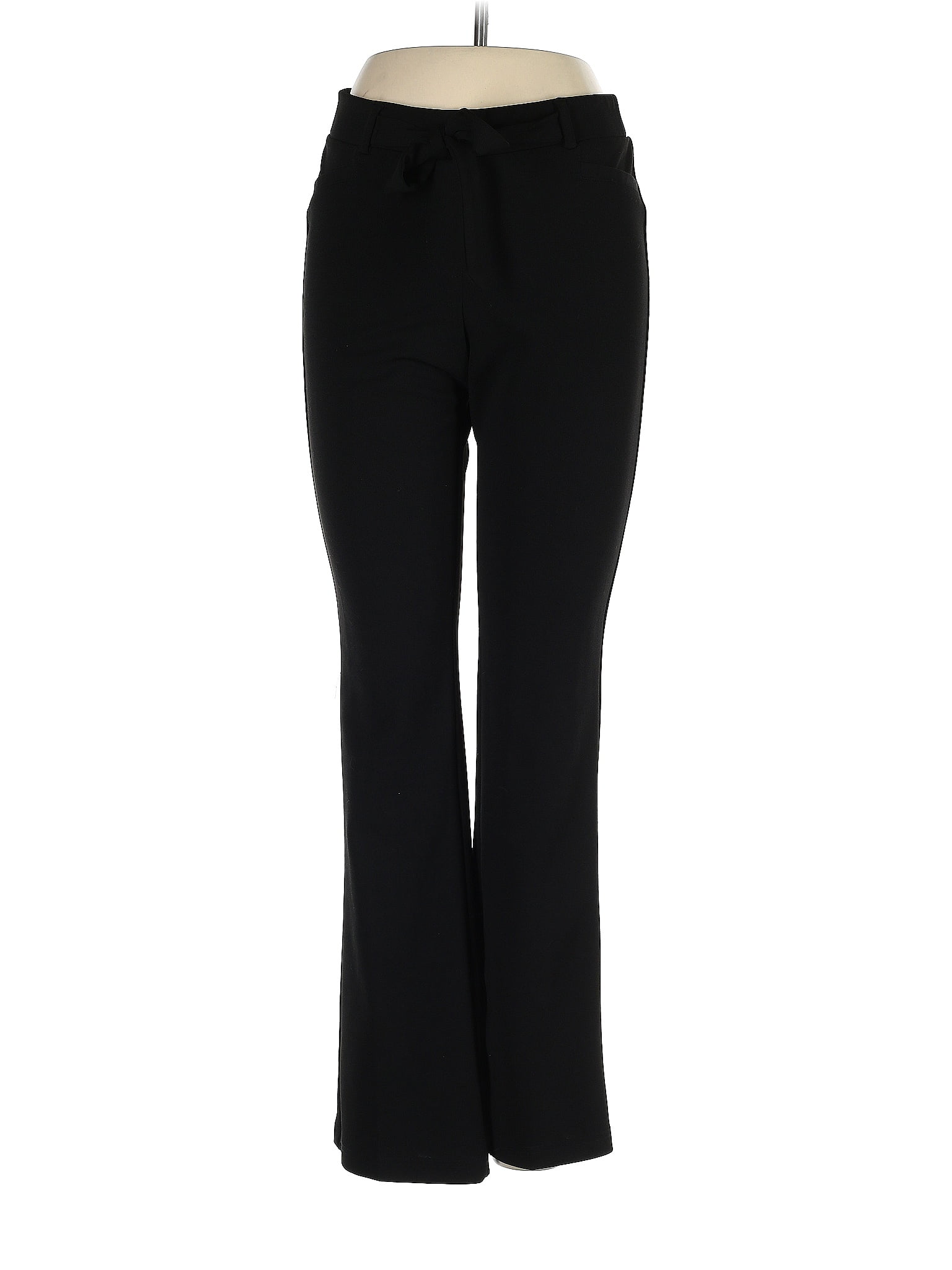 Soho Solid Black Casual Pants Size S - 80% off | ThredUp