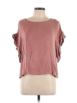 Day to Day by Blu Pepper Short Sleeve Blouse (view 1)