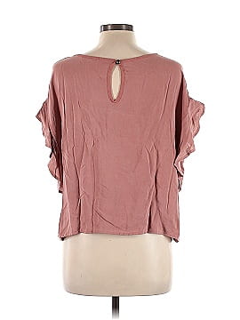 Day to Day by Blu Pepper Short Sleeve Blouse (view 2)