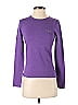 Lucien Pellat-Finet 100% Cashmere Purple Cashmere Pullover Sweater Size S - photo 1