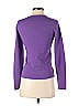 Lucien Pellat-Finet 100% Cashmere Purple Cashmere Pullover Sweater Size S - photo 2
