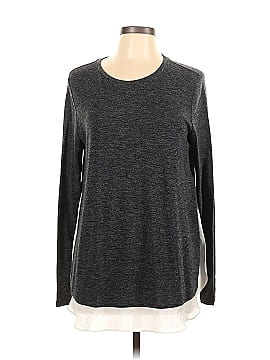 Ann Taylor LOFT Long Sleeve T-Shirt (view 1)