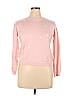 Cocobleu Stars Pink Pullover Sweater Size XL - photo 1